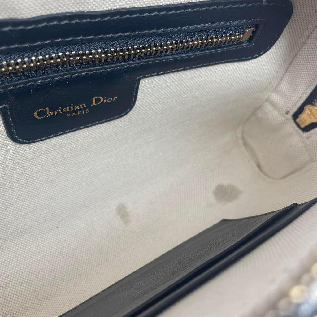 CHRISTIAN DIOR Oblique Saddle Pouch Crossbody
