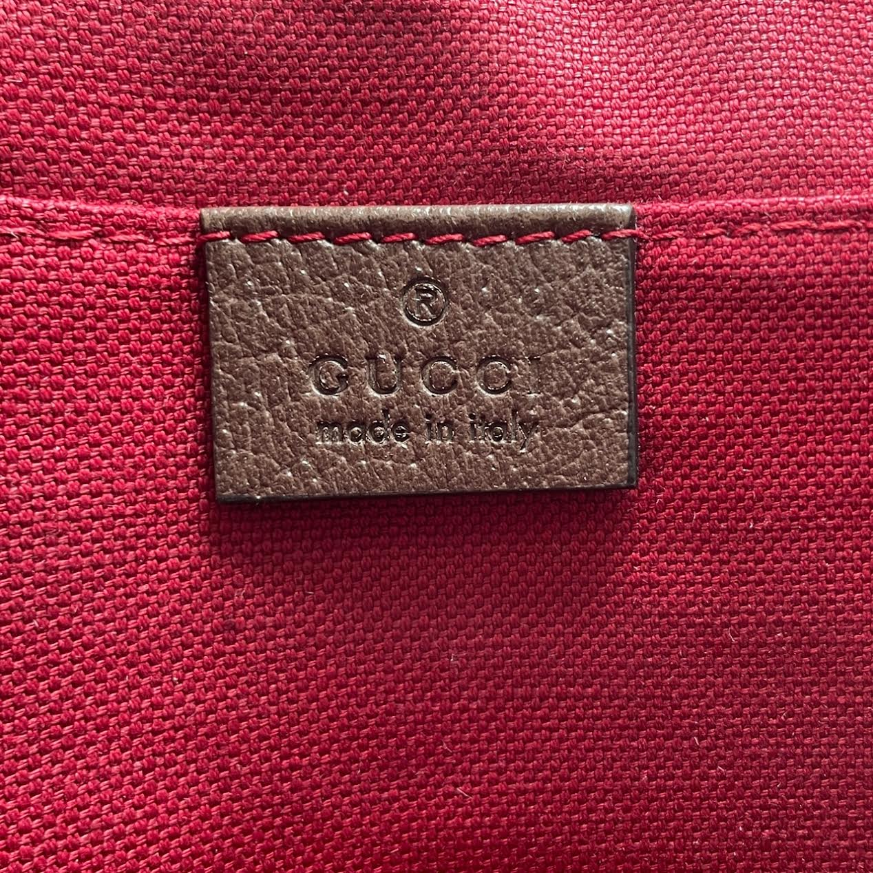 GUCCI Messenger Bag GG Canvas