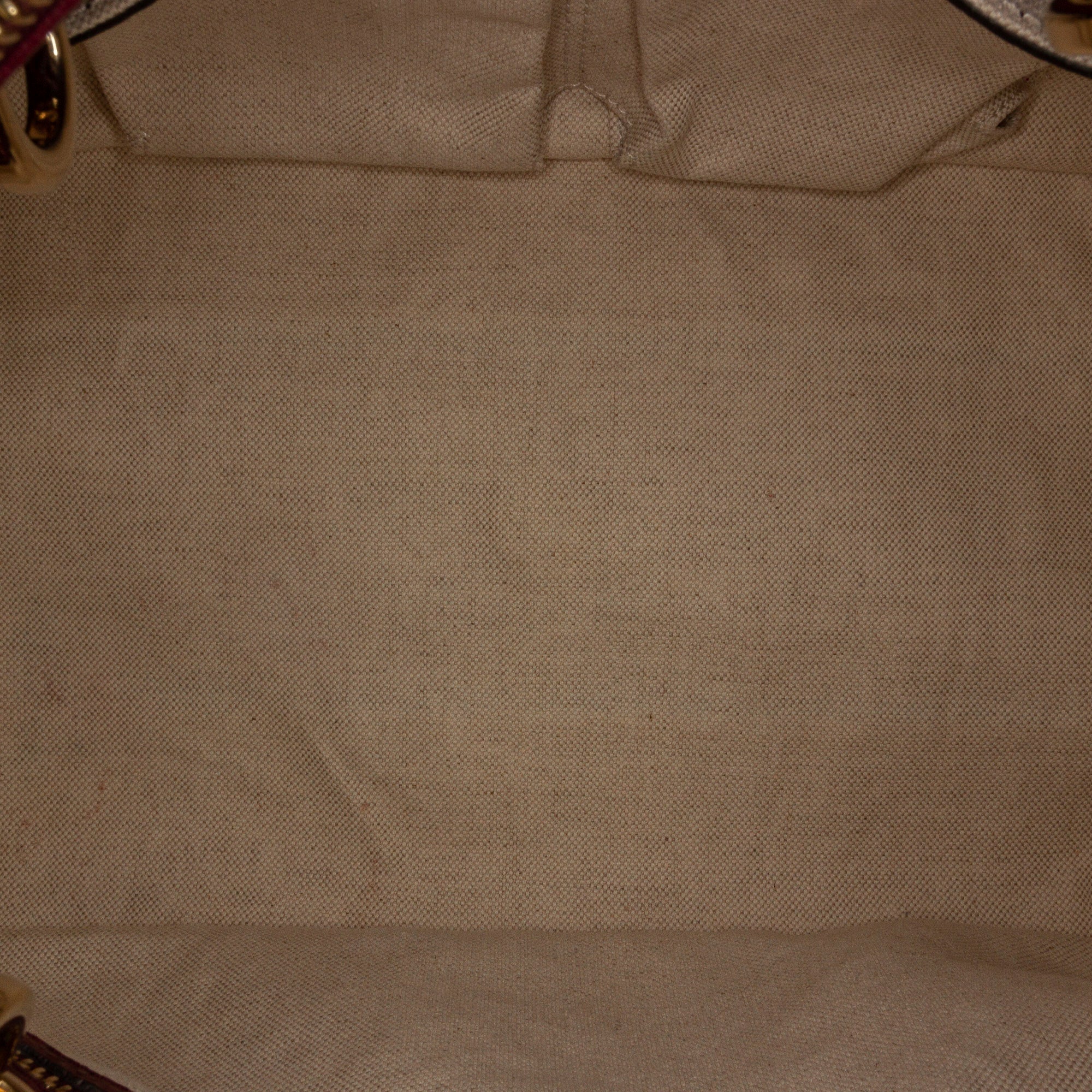Gucci Boston Bamboo Shopper Red Leather