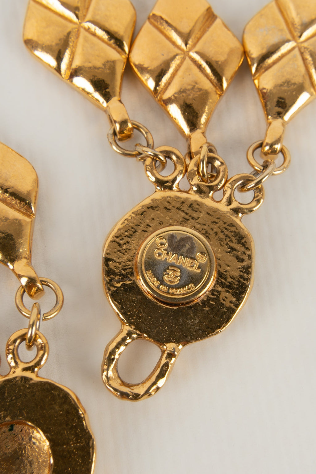 Collier dor�� Chanel 1990s
