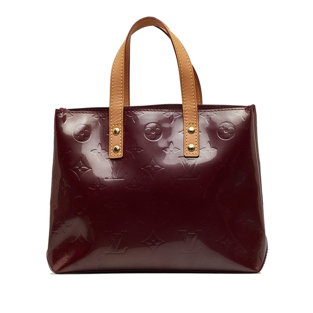 LOUIS VUITTON Monogram Vernis Reade PM Handbag