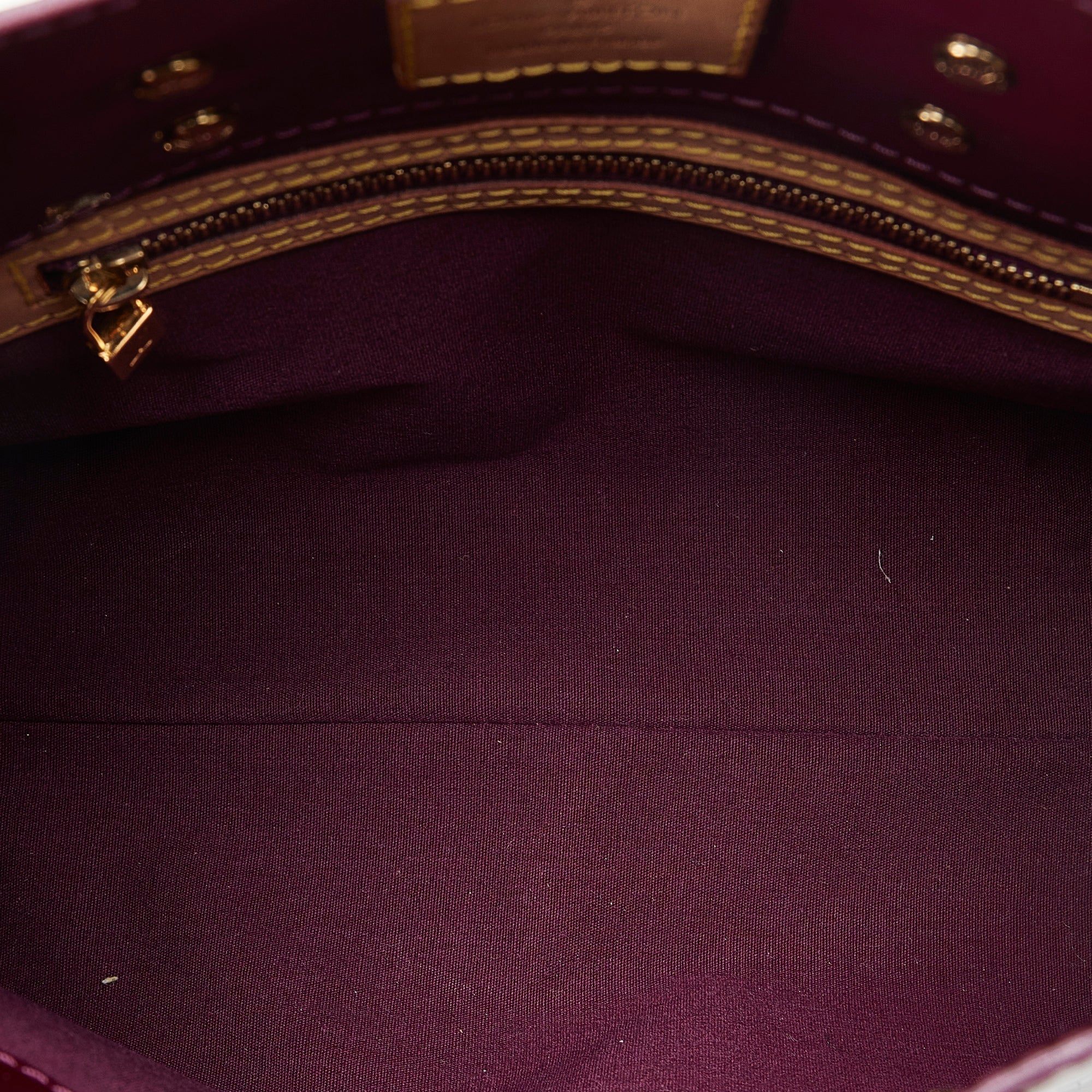 LOUIS VUITTON Monogram Vernis Reade PM Handbag