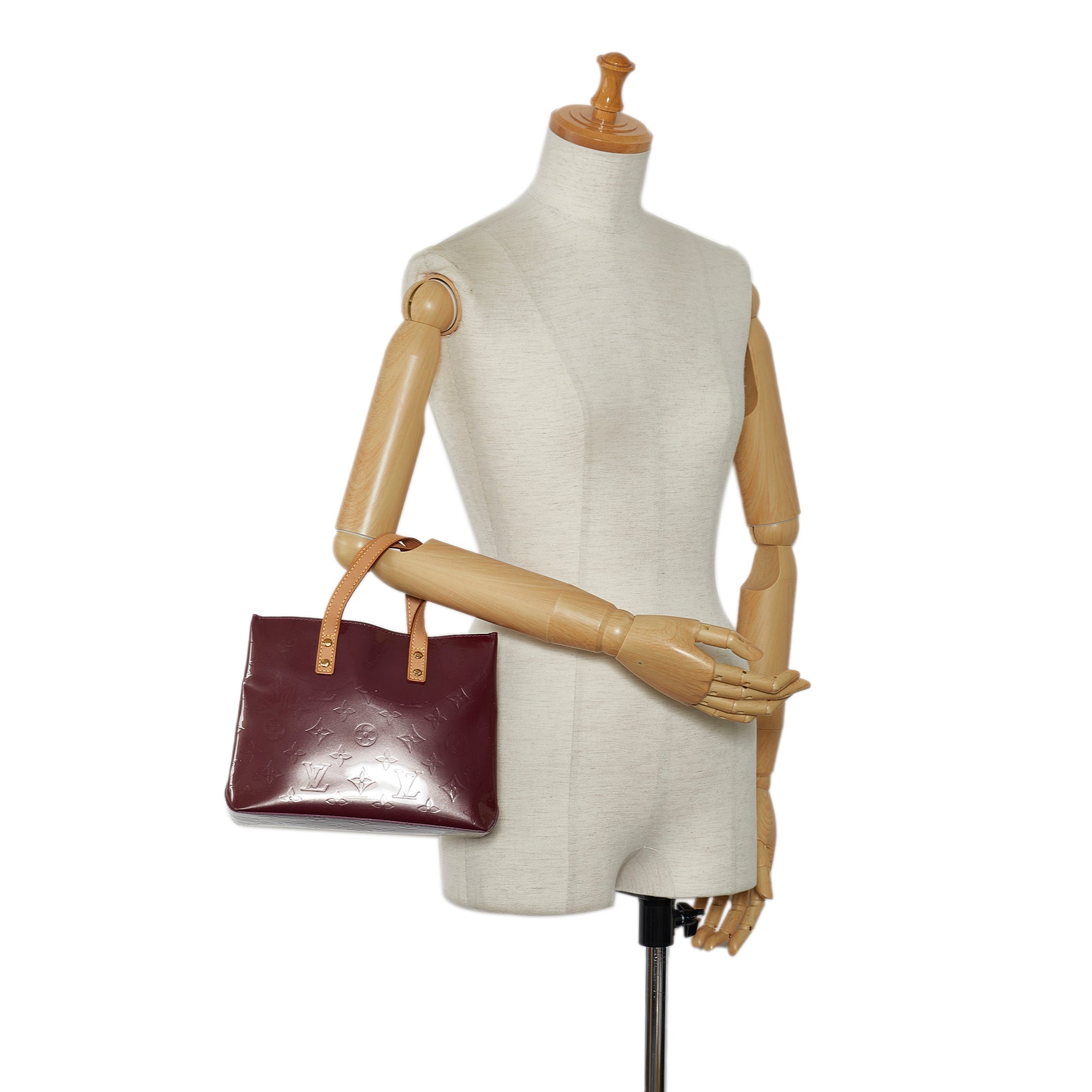 LOUIS VUITTON Monogram Vernis Reade PM Handbag