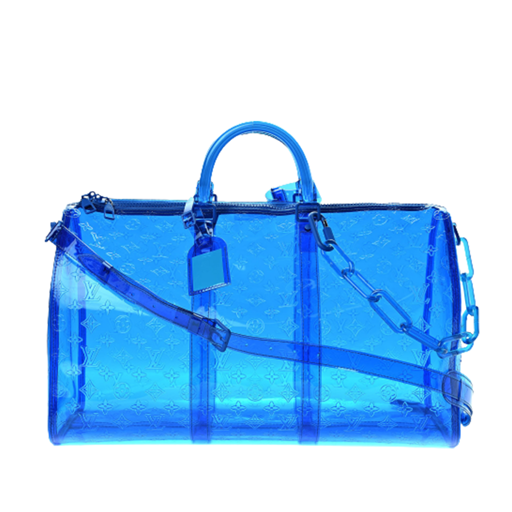 LV Keepall Tote Bag Plastic PVC