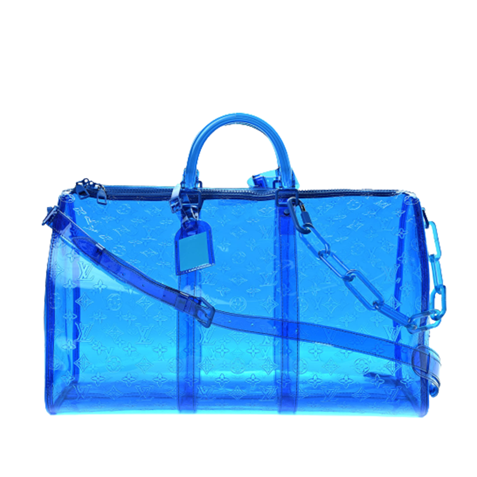 LV Keepall Tote Bag Plastic PVC