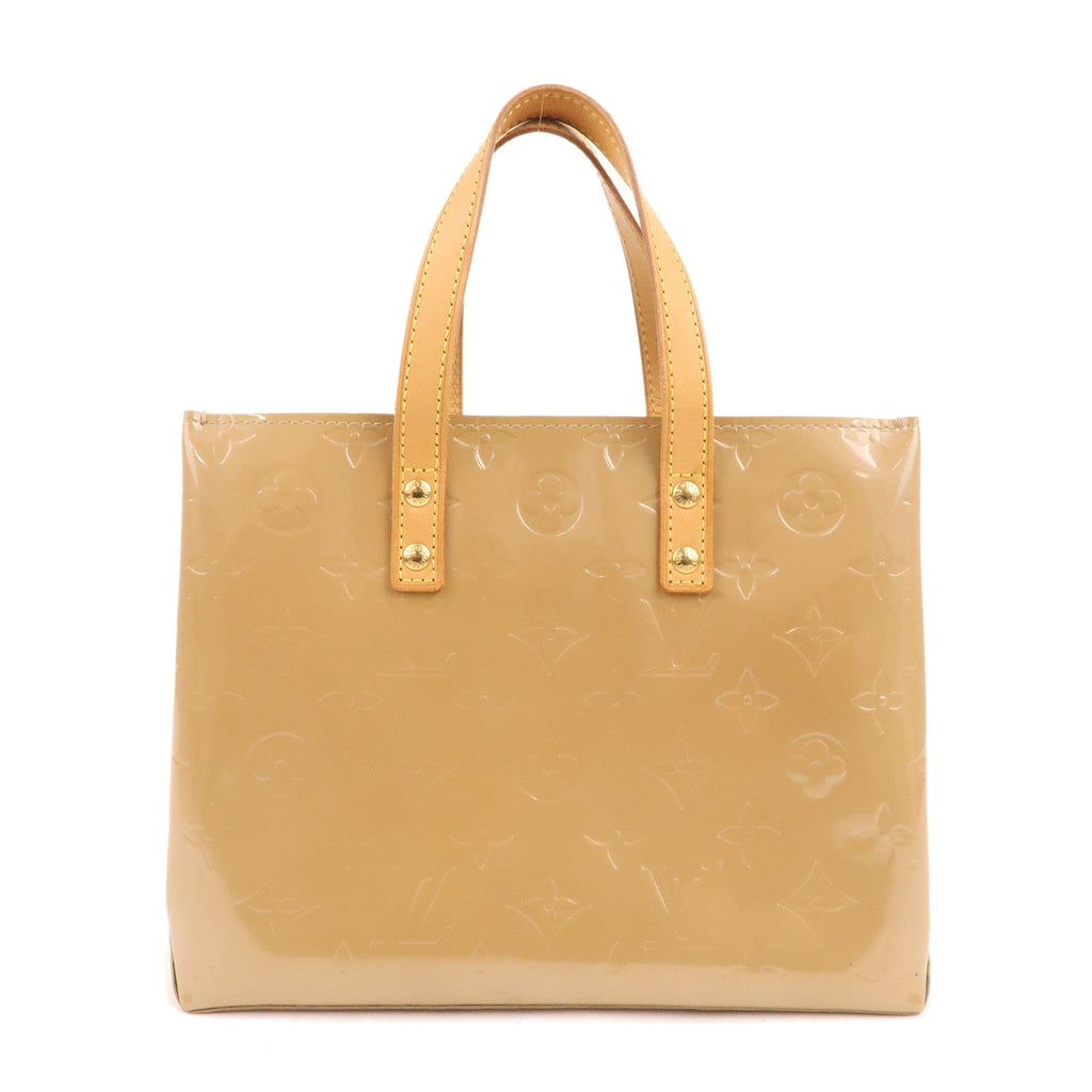 Louis Vuitton Monogram Vernis Lead PM Hand Bag Noisette M91334