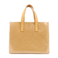 Louis Vuitton Monogram Vernis Lead PM Hand Bag Noisette M91334