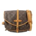 Louis Vuitton Monogram Saumur 30 Shoulder Bag Brown M42256