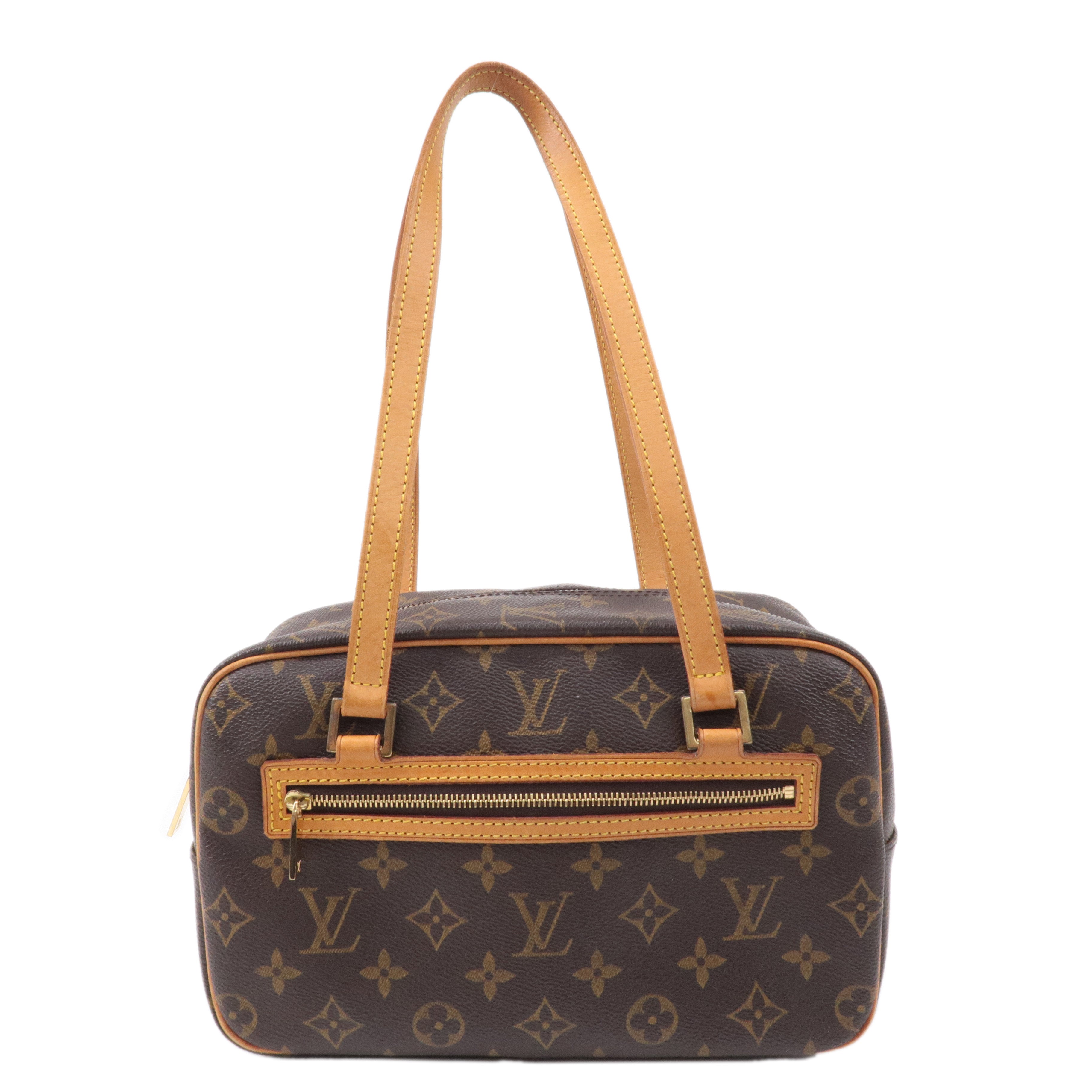 Louis Vuitton Monogram Cite MM Shoulder Bag Hand Bag M51182