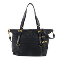 PRADA Logo Nylon Leather 2WAY Bag Shoulder Bag Black