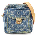 Louis Vuitton Monogram Denim Camera Bag Shoulder Bag Blue