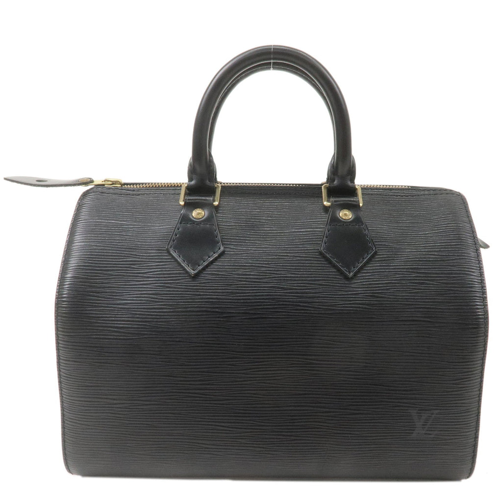 Louis Vuitton Epi Speedy 25 Boston Bag Hand Bag Noir Black M43012