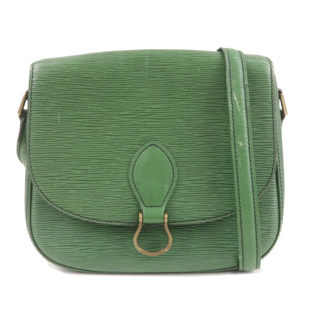 Louis Vuitton Epi Saint Cloud Shoulder Bag Borneo Green M52194