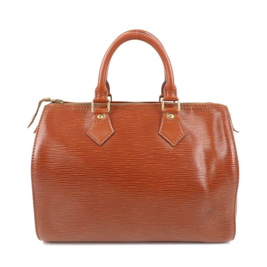 Louis Vuitton Epi Speedy 25 Hand Boston Bag Kenya Brown M43013