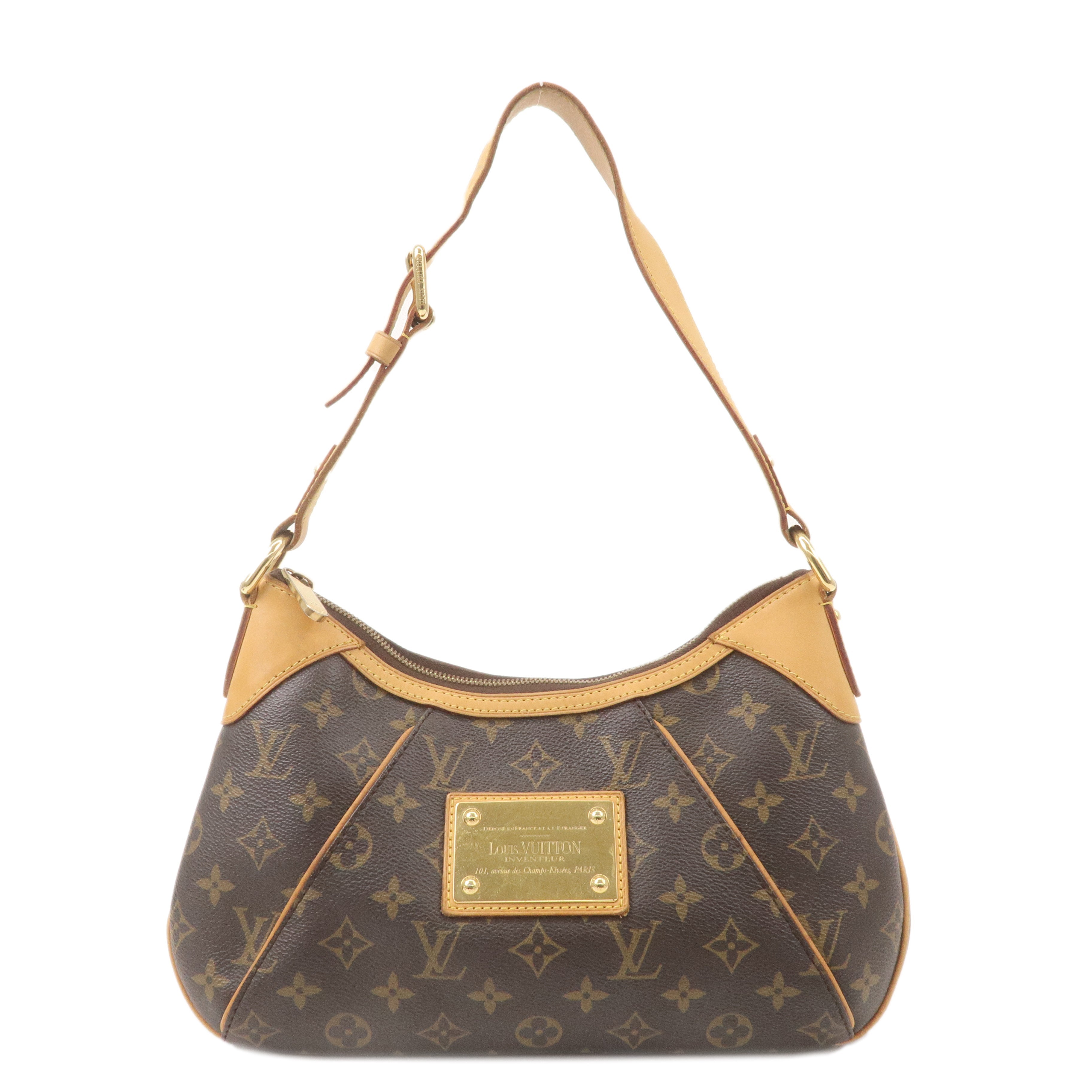 Louis Vuitton Monogram Thames PM Shoulder Bag Brown M56384