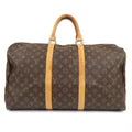 Louis Vuitton Monogram Keep All 50 Bag Brown M41426