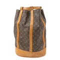 Louis Vuitton Monogram Randonnee GM Laundry Bag Brown M42244