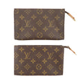 Louis Vuitton Monogram Set of 2 Pouch for Bucket PM Bag