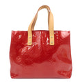 Louis Vuitton Monogram Vernis Lead PM Hand Bag Red M91990