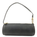 Louis Vuitton Epi Mini Pouch For Soufflot Hand Bag Noir Black F/S