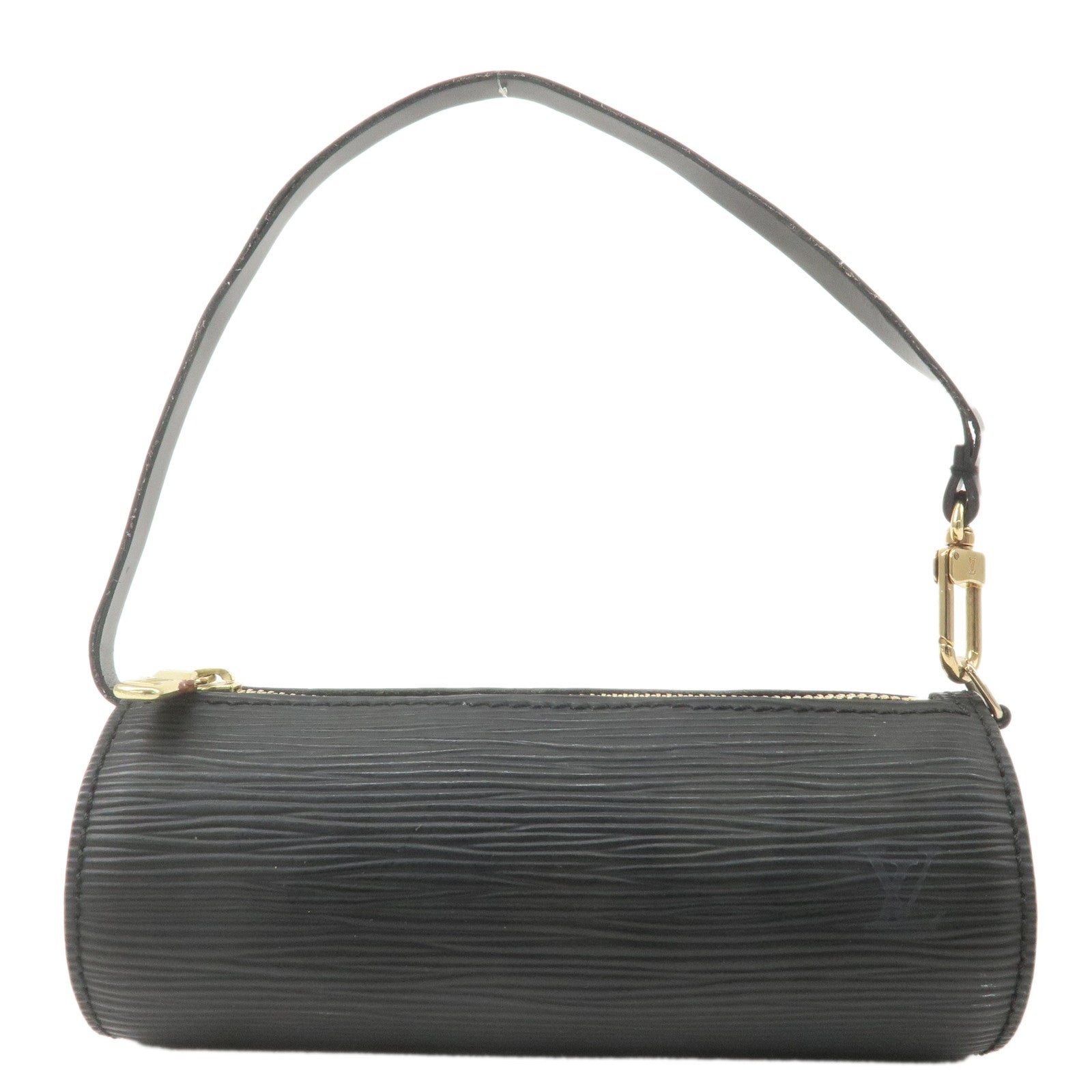 Louis Vuitton Epi Mini Pouch For Soufflot Hand Bag Noir Black F/S
