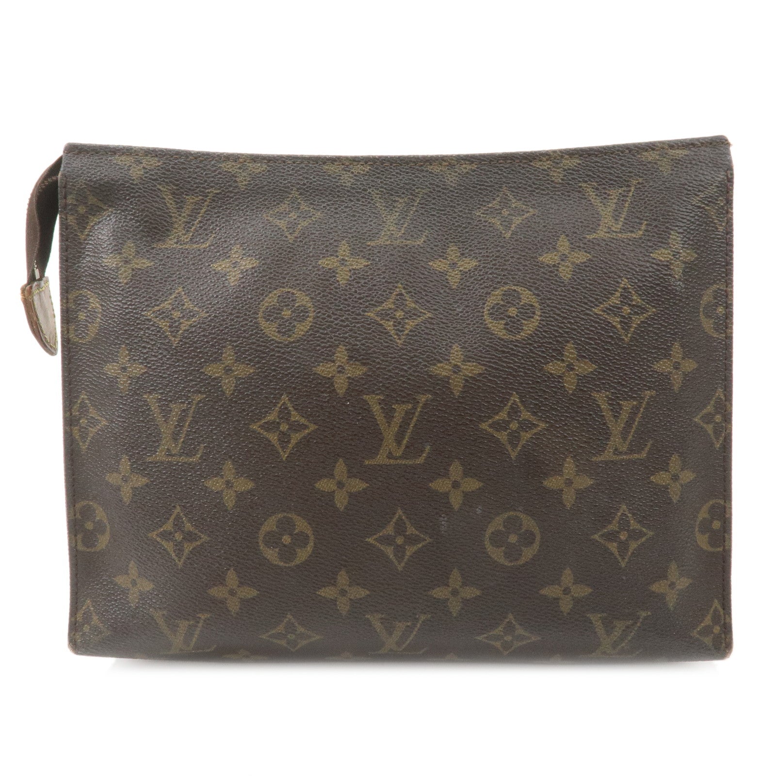 Louis Vuitton Monogram Poche Toilette 26 Clutch Bag Pouch M47542