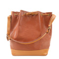 Louis Vuitton Epi Noe Bi-Color Shoulder Bag Kenya Brown M44028
