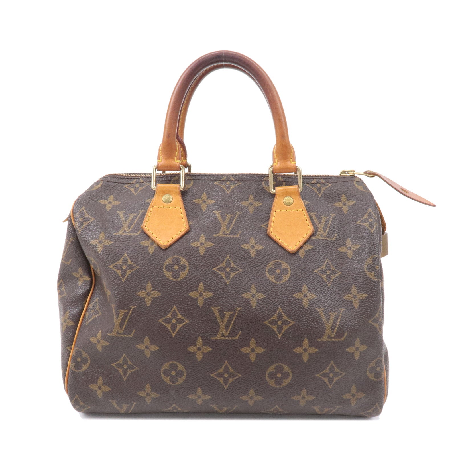 Louis Vuitton Monogram Speedy 25 Hand Bag Boston Bag M41528
