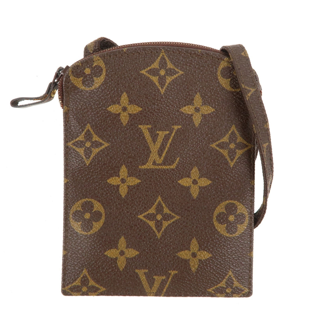 Louis Vuitton Monogram Secret Pochette Mini Bag Pouch M45484