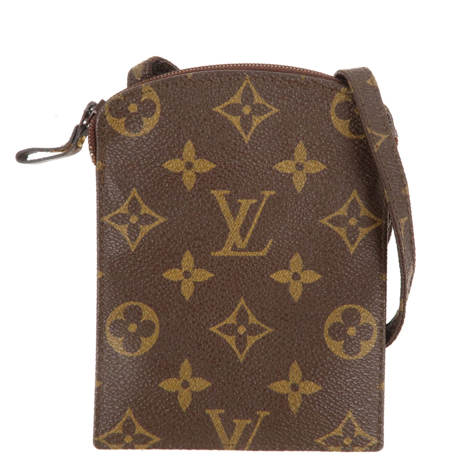 Louis Vuitton Monogram Secret Pochette Mini Bag Pouch M45484