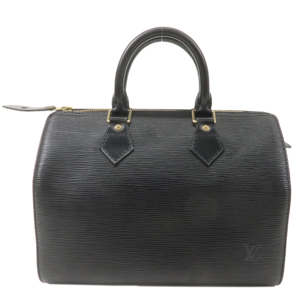 Louis Vuitton Epi Speedy 25 Boston Bag Hand Bag Noir Black M43012