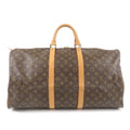 Louis Vuitton Monogram Keep All 55 Boston Bag Brown M41424