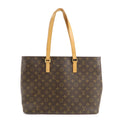 Louis Vuitton Monogram Luco Tote Bag Hand Bag Brown M51155