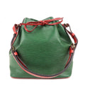 Louis Vuitton Epi Petit Noe Shoulder Bag Green Red M44147