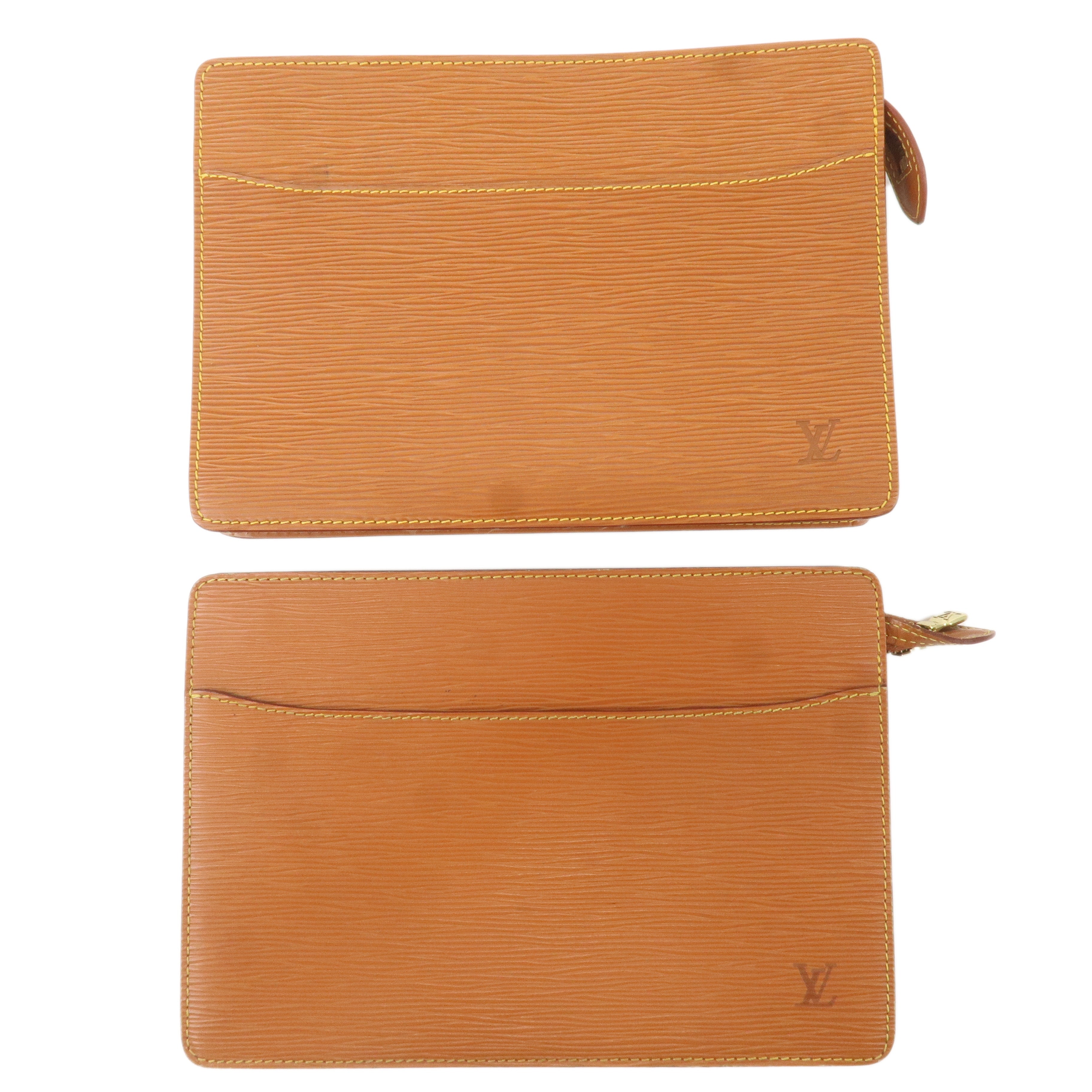 Louis Vuitton Set of 2 Epi Pochette Homme Clutch Bag M52528