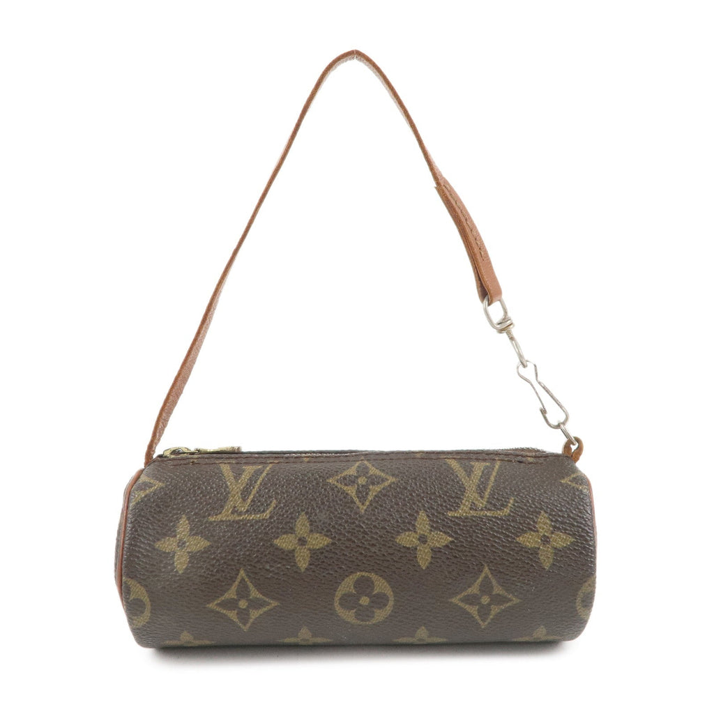Louis Vuitton Monogram Mini Pouch for Papillon Bag Brown