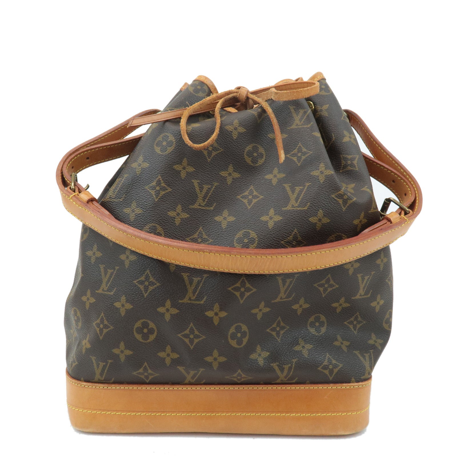Louis Vuitton Monogram Noe Shoulder Bag Hand Bag Brown M42224
