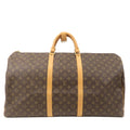 Louis Vuitton Monogram Keep All 60 Boston Bag Brown M41422