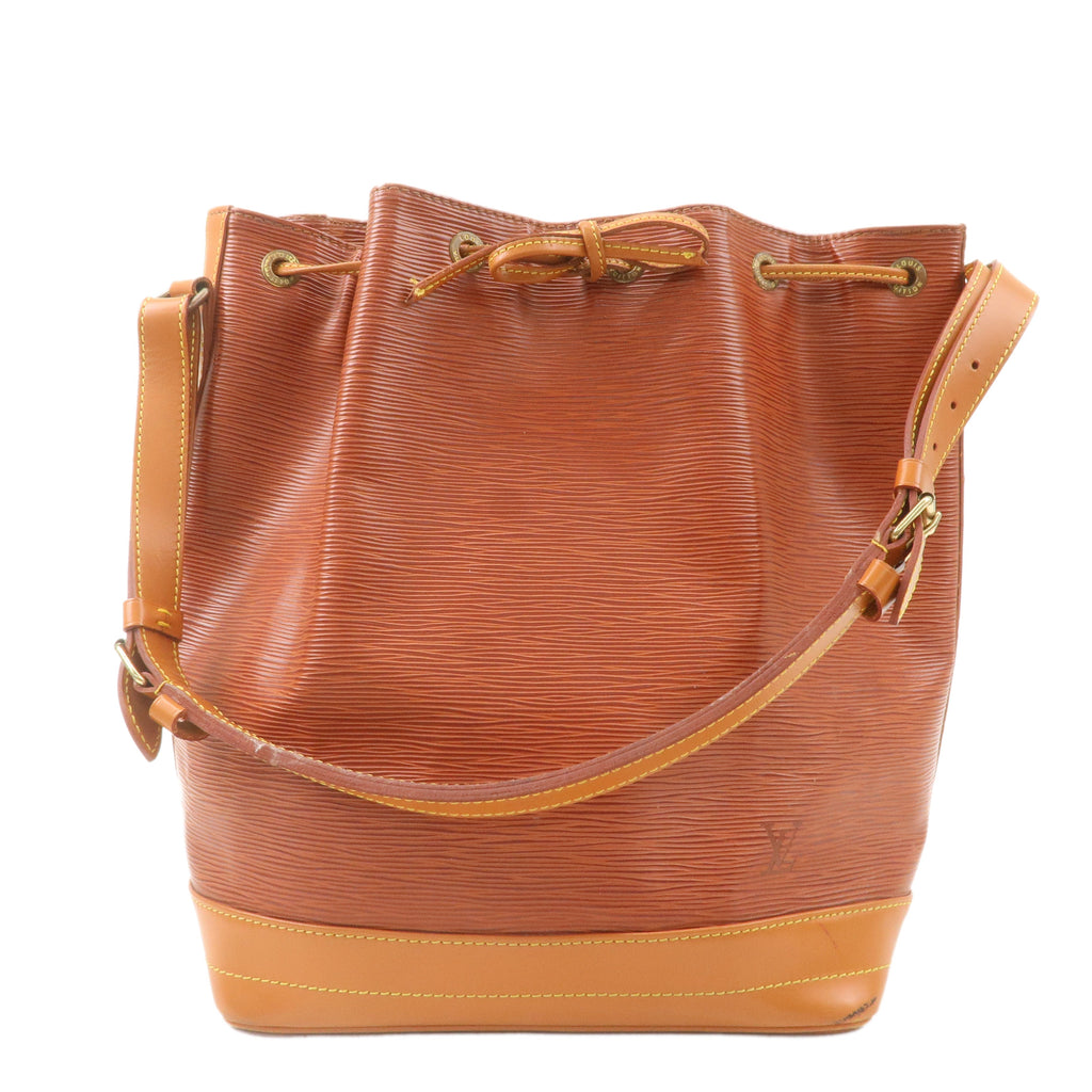 Louis Vuitton Epi Noe Bi-Color Shoulder Bag Kenya Brown M44028