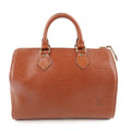 AuthenticLouis Vuitton Epi Speedy 25 Hand Boston Bag Kenya Brown M43013