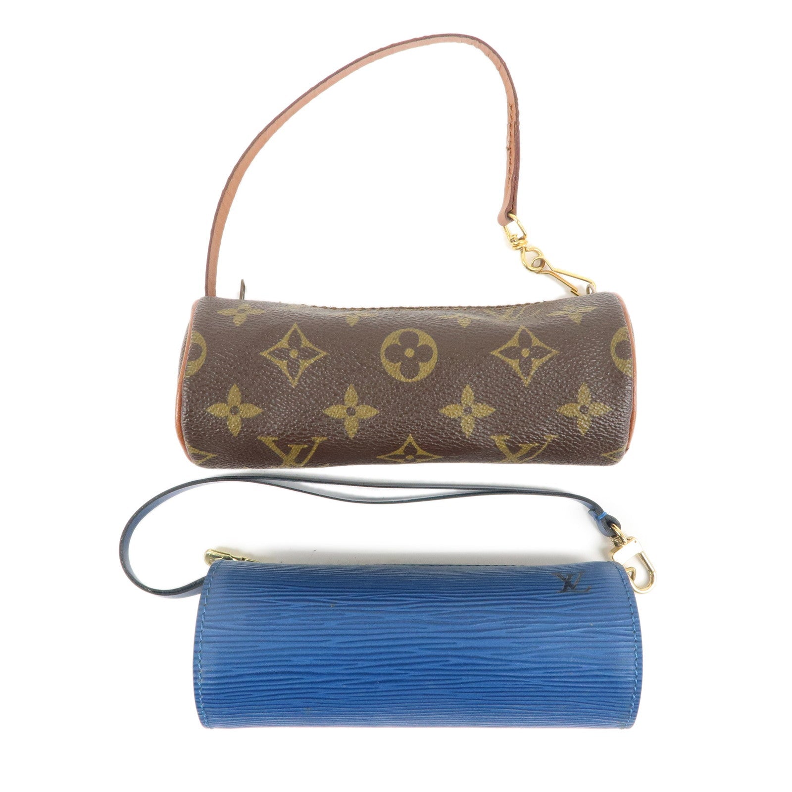 Louis Vuitton Monogram Epi Set of 2 Mini Pouch for Papilon Bag