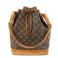 Louis Vuitton Monogram Noe Shoulder Bag Brown M42224