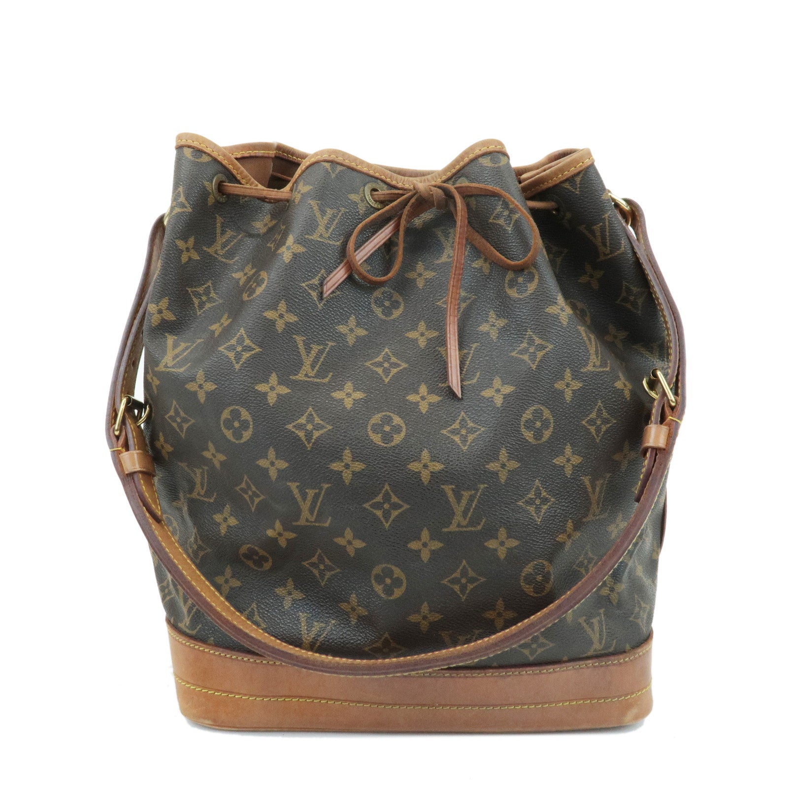 Louis Vuitton Monogram Noe Shoulder Bag Hand Bag Brown M42224