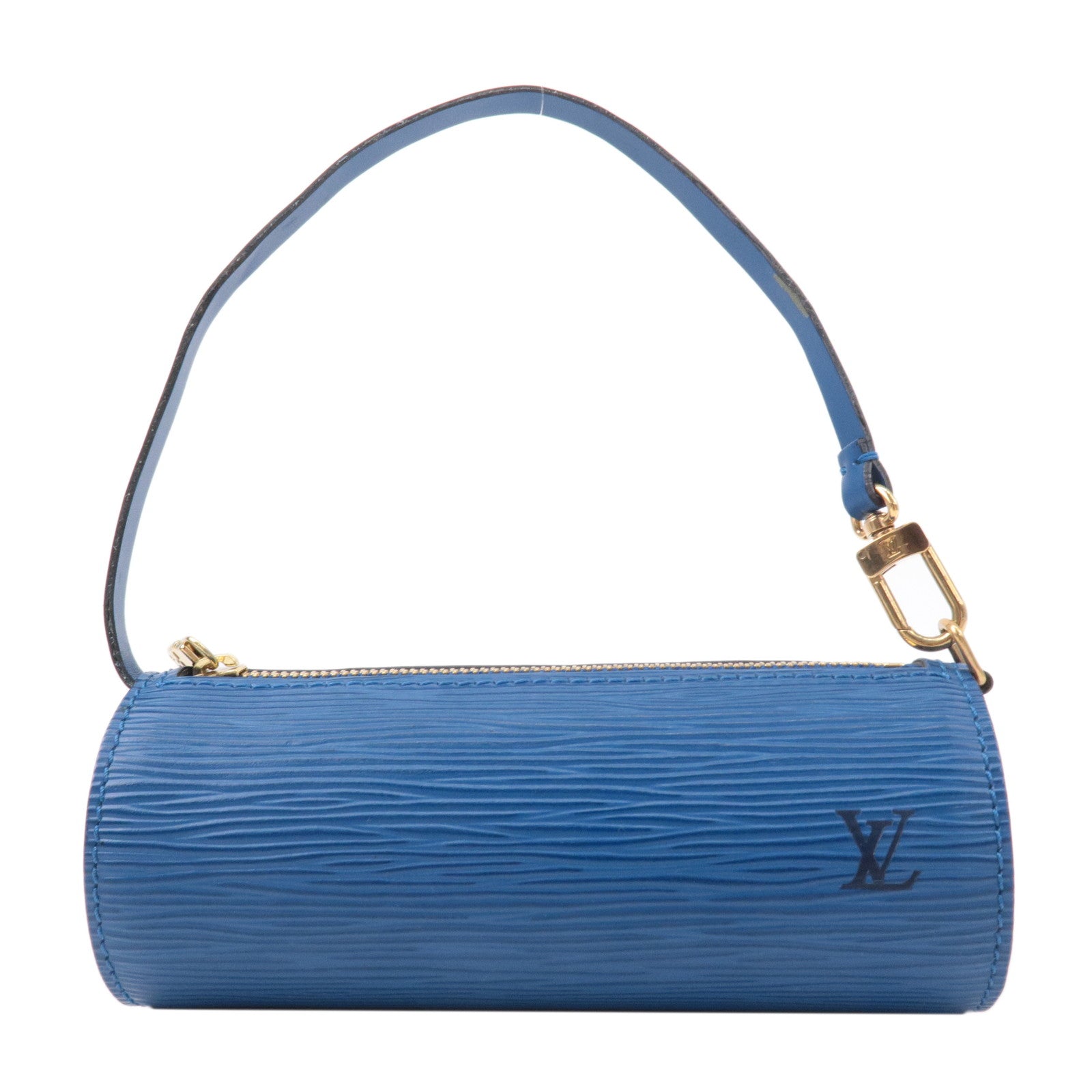 Louis Vuitton Epi Pouch For Soufflot Hand Bag Toledo Blue