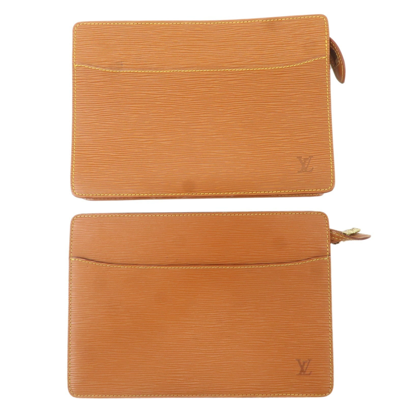 Louis Vuitton Set of 2 Epi Pochette Homme Clutch Bag M52528