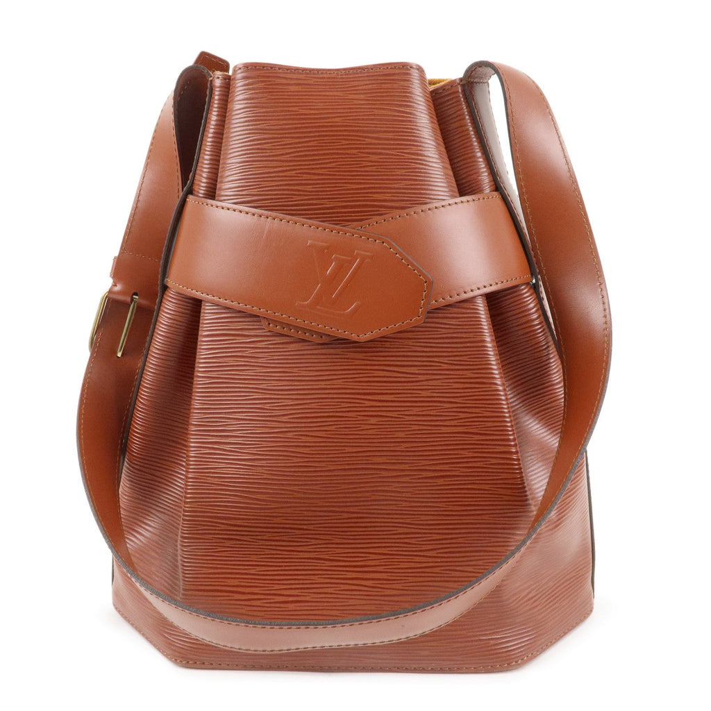 Louis Vuitton Epi Sac D'epaule PM Bucket Bag Kenya Brown M80203