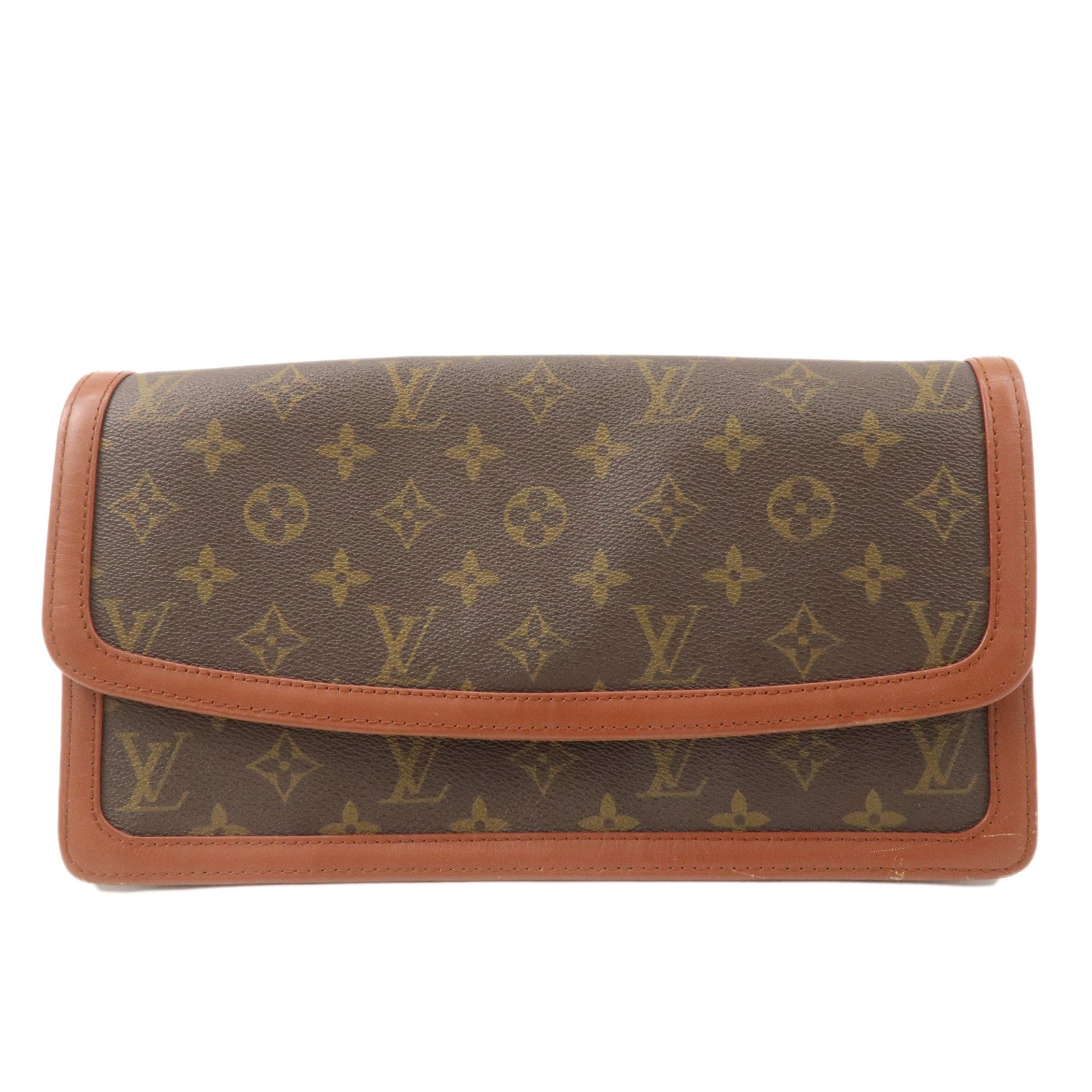 Louis Vuitton Monogram Pochette Dame GM Clutch Bag M51810