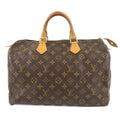 Louis Vuitton Monogram Speedy 35 Hand Bag Boston Bag M41524