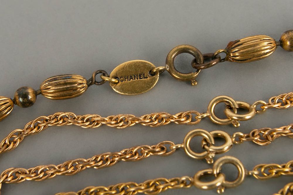 Ensemble de sautoirs/colliers Chanel