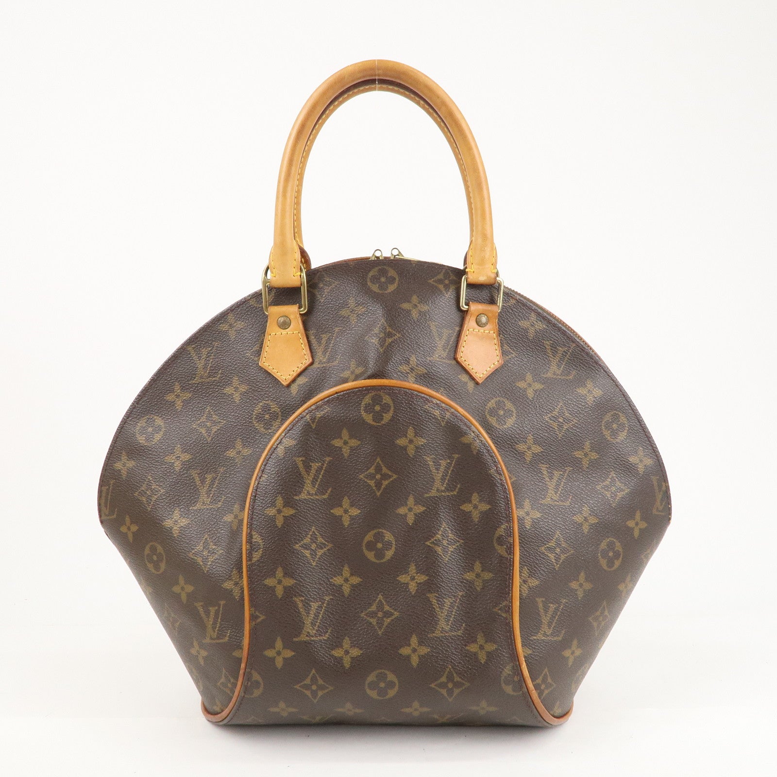 Louis Vuitton Monogram Ellipse MM Hand Bag Brown M51126